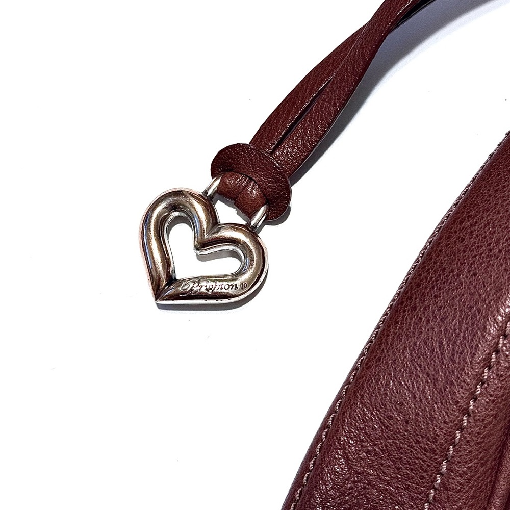 Brighton Rich Brown Leather Shoulder Bag - Picture 3 of 7